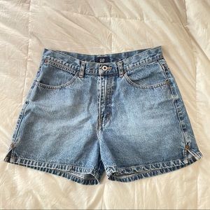Gap high waisted shorts, jean shorts